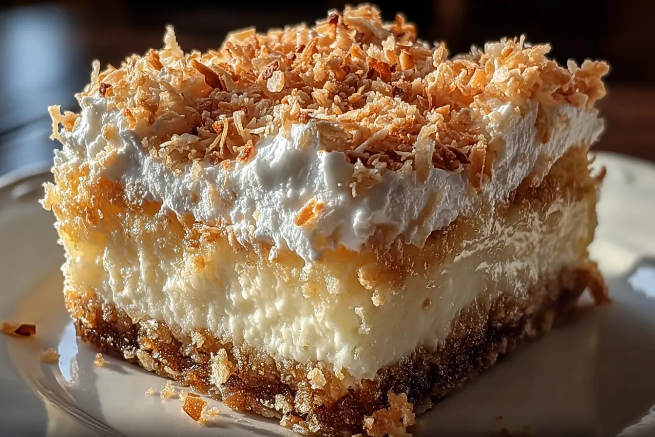 Coconut Cream Dream Bars