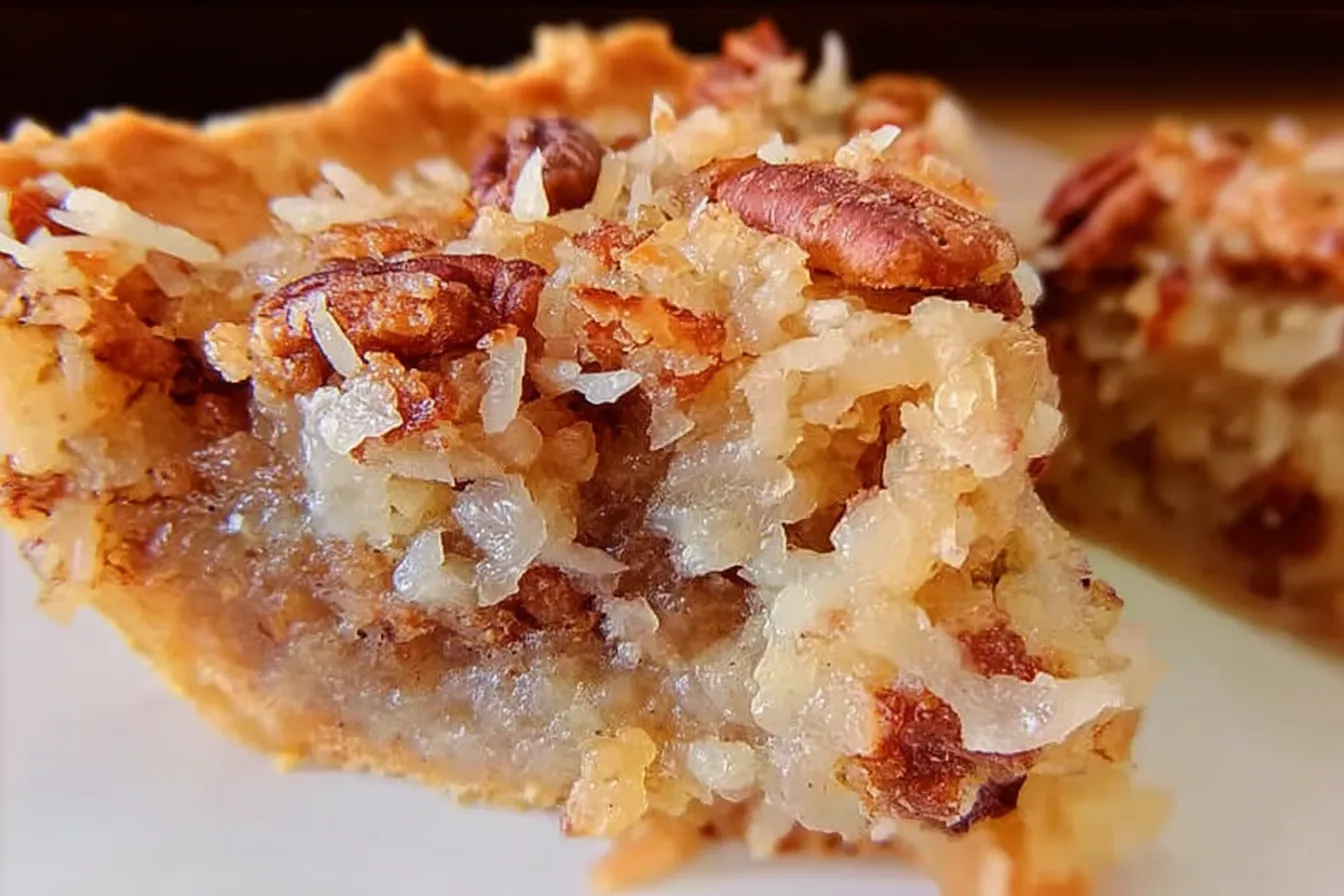 Coconut Pecan Pie