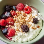 Cottage Cheese–Berry Bowl with Fresh Fruits