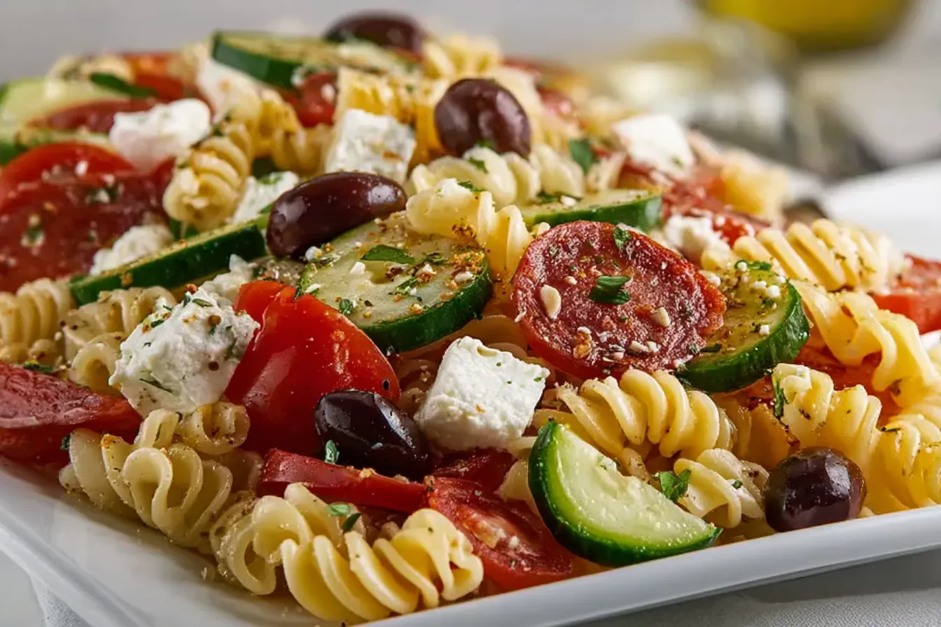 Crave-Worthy Italian Pasta Salad Bursting with Flavor and Color 