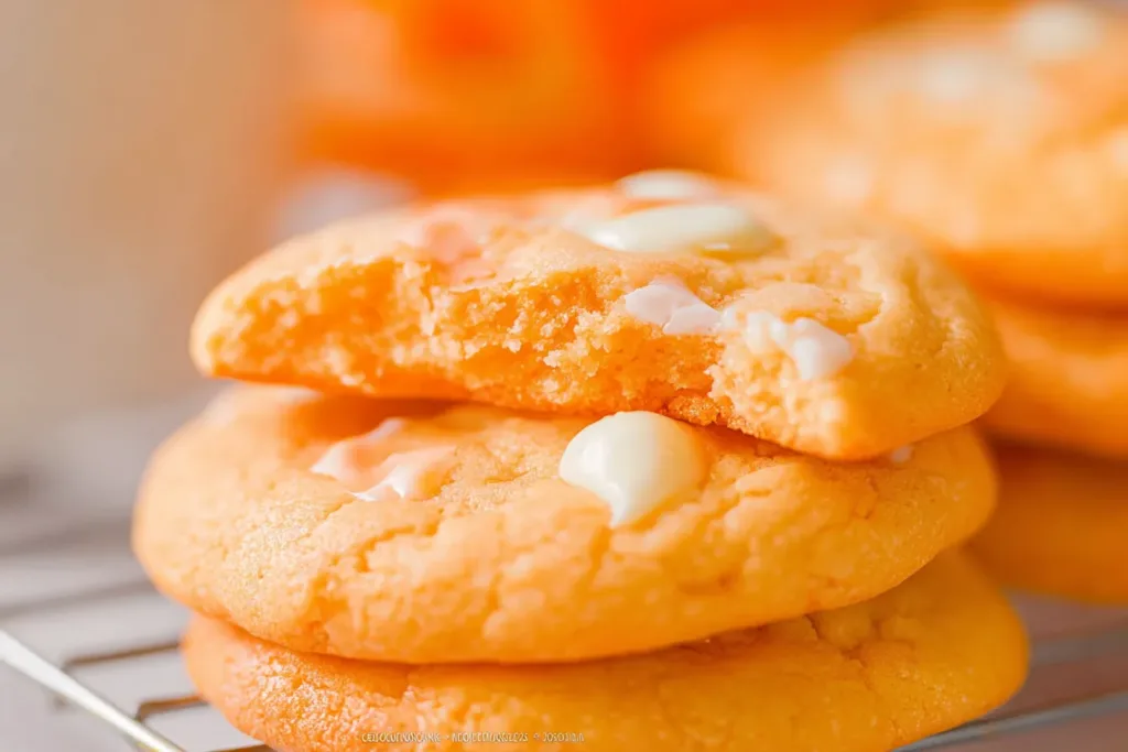 Delicious Creamsicle Orange Cookies Ready to Enjoy