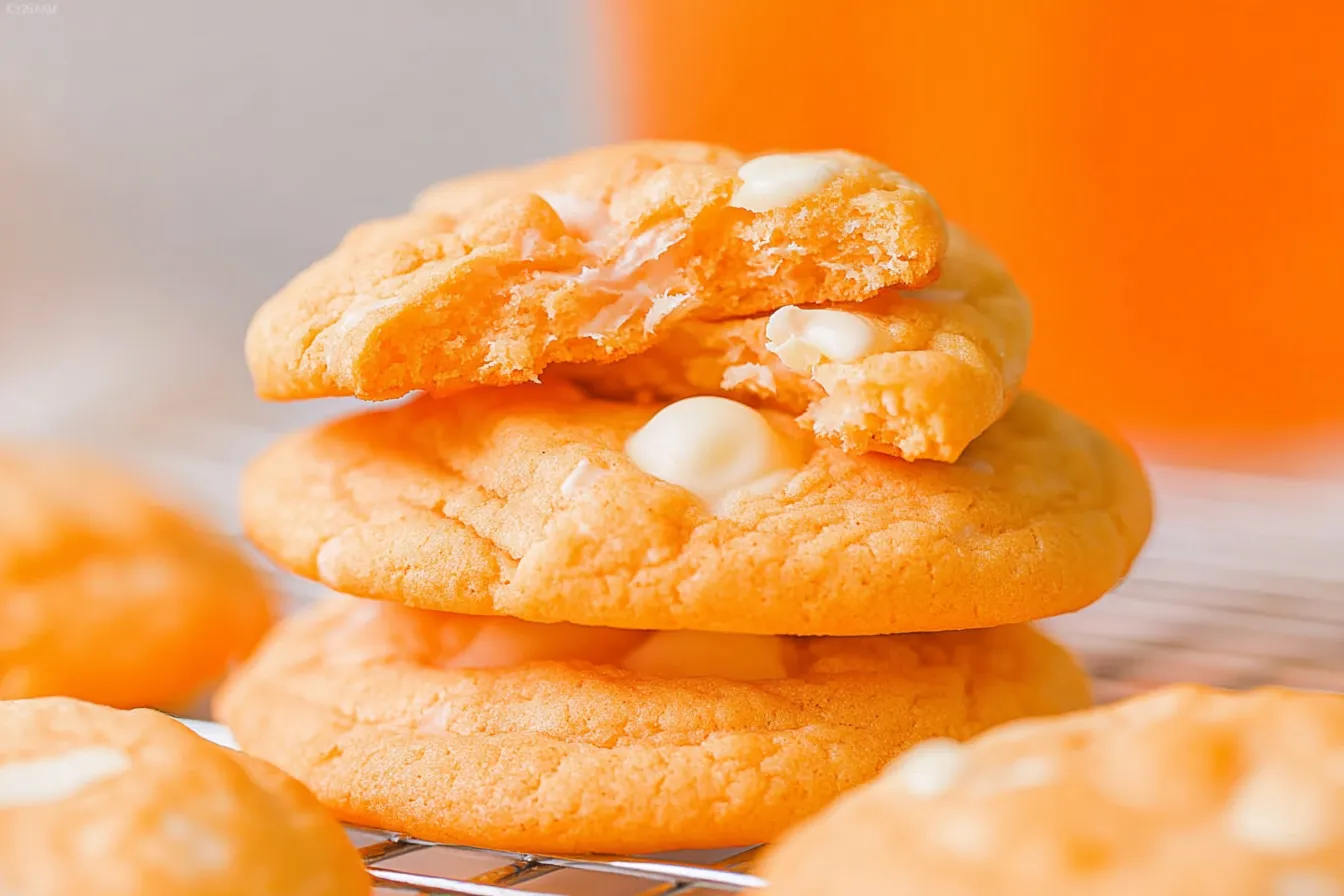 Creamsicle Orange Cookies