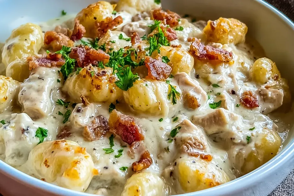 Creamy Crack Chicken Gnocchi: A Comforting Meal to Relish