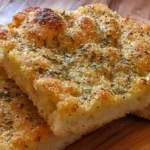 Deliciously Easy Garlic Herb Focaccia Fresh Out of the Oven
