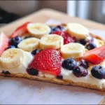 Deliciously Healthy Breakfast Pizza Sliced and Ready to Serve