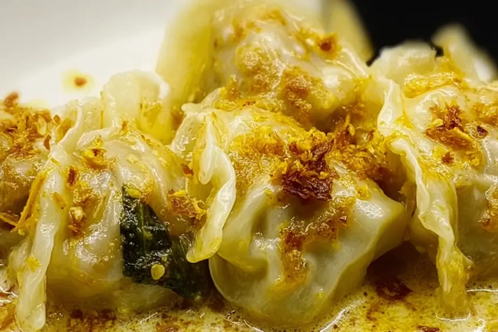 Delicious Dumpling Bake Fresh Out of the Oven