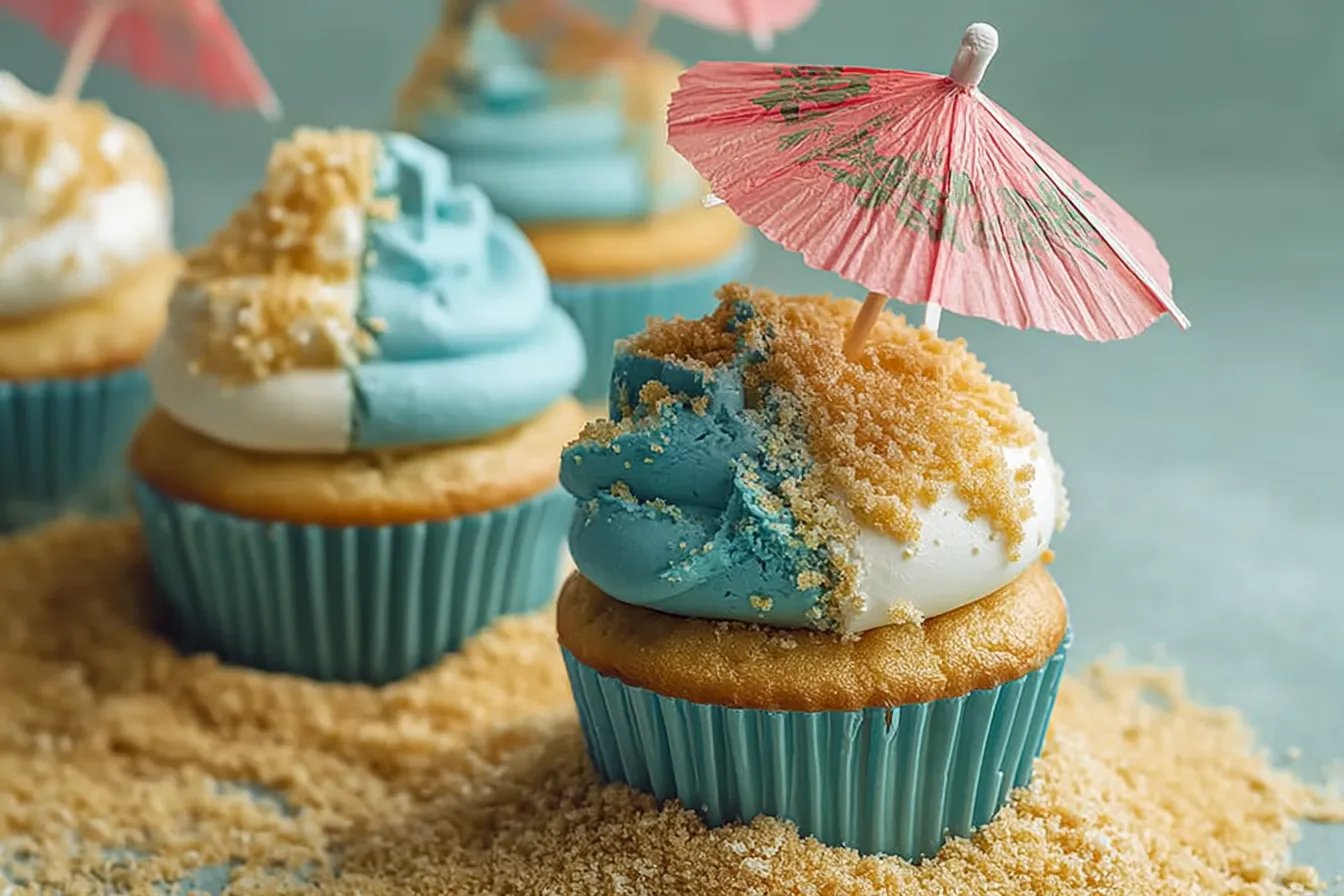 Easy Beach Cupcakes for a Sweet Summer Vibe 
