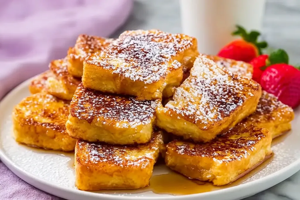 Easy Hawaiian Roll French Toast Recipe - Soft & Fluffy Delight