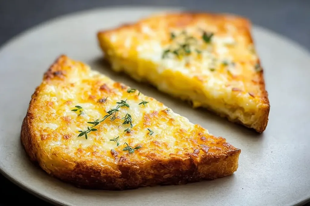 Delicious Egg and Cheese Toasts Ready to Savor