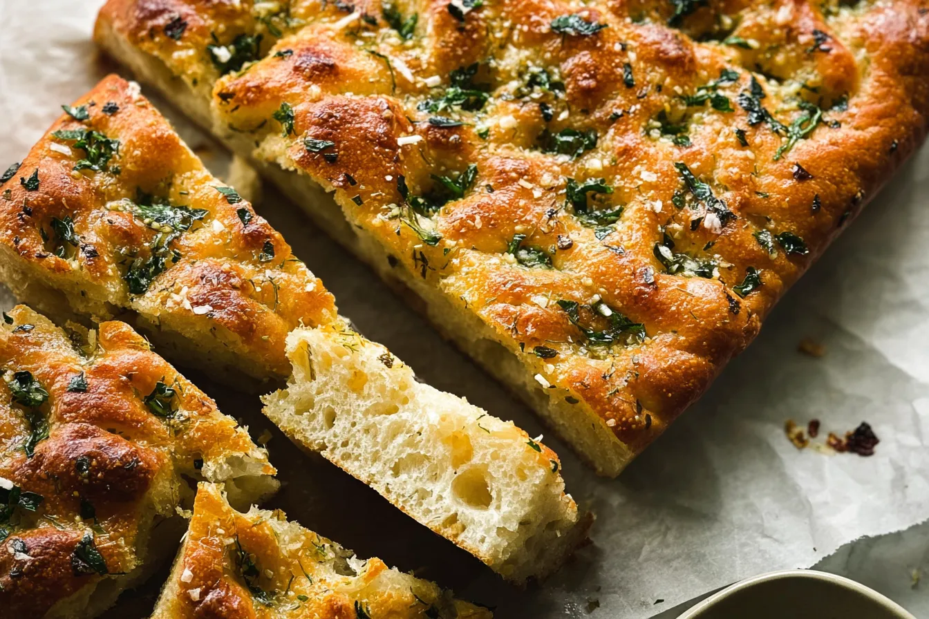 Garlic Bread Focaccia: The Ultimate Flavor Boost 4 Garlic Bread Focaccia