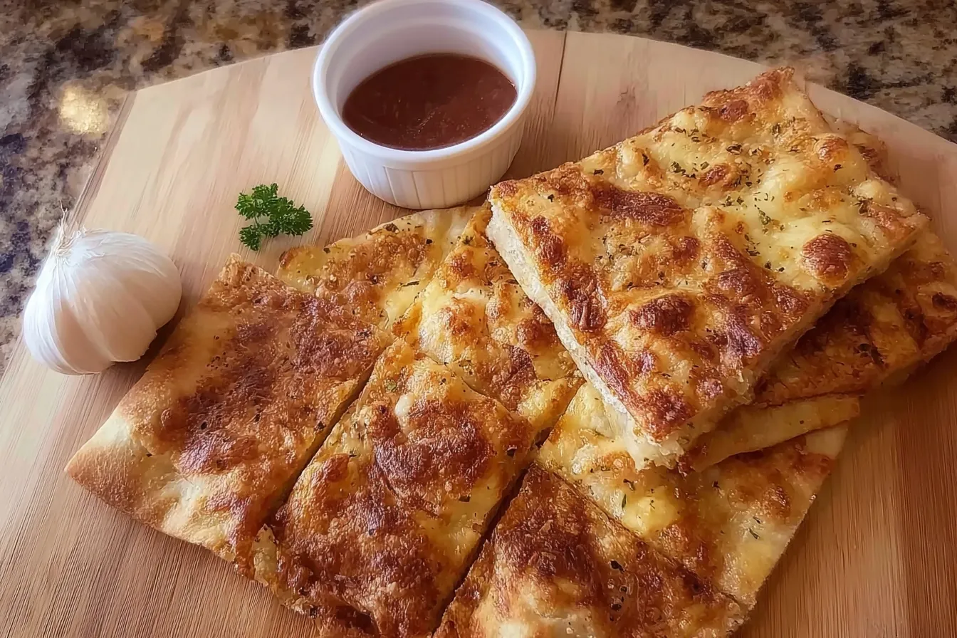 Garlic Cheese Flatbread
