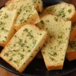 Garlic Herb Bread Freshly Baked and Ready to Serve