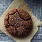 Ginger Spiced Dark Molasses Sugar Cookies Freshly Baked