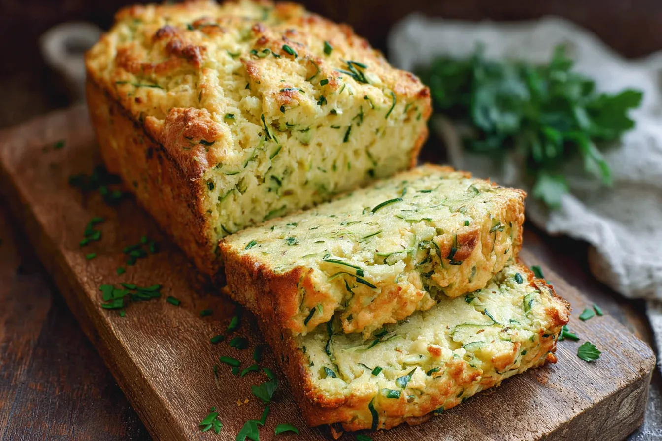 Green Onion Zucchini Cheddar Quick Bread: Delightful Flavor 4 Green Onion Zucchini Cheddar Quick Bread