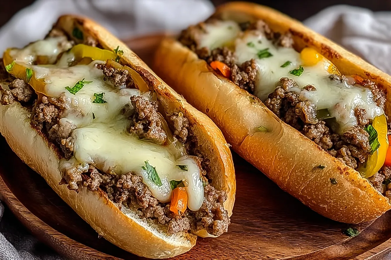 Ground Beef Philly Cheesesteaks: A Game-Changer Recipe! 4 Ground Beef Philly Cheesesteaks: An Incredible Ultimate Recipe That Will Change Your Game