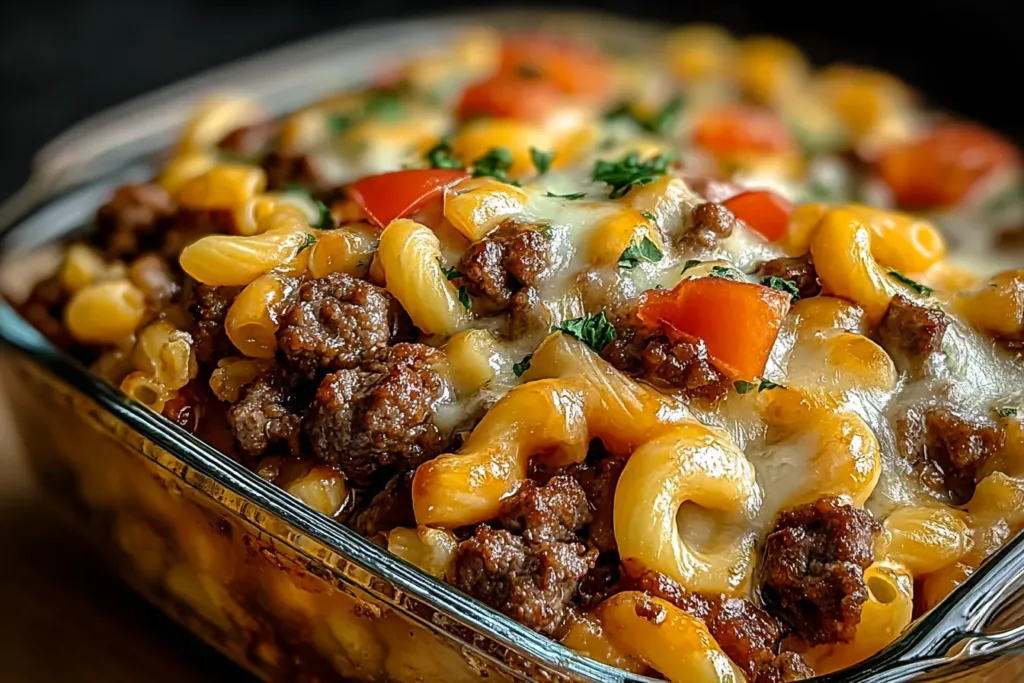 hamburger supreme casserole 1 Hamburger Supreme Casserole: A Comforting Delight You’ll Love