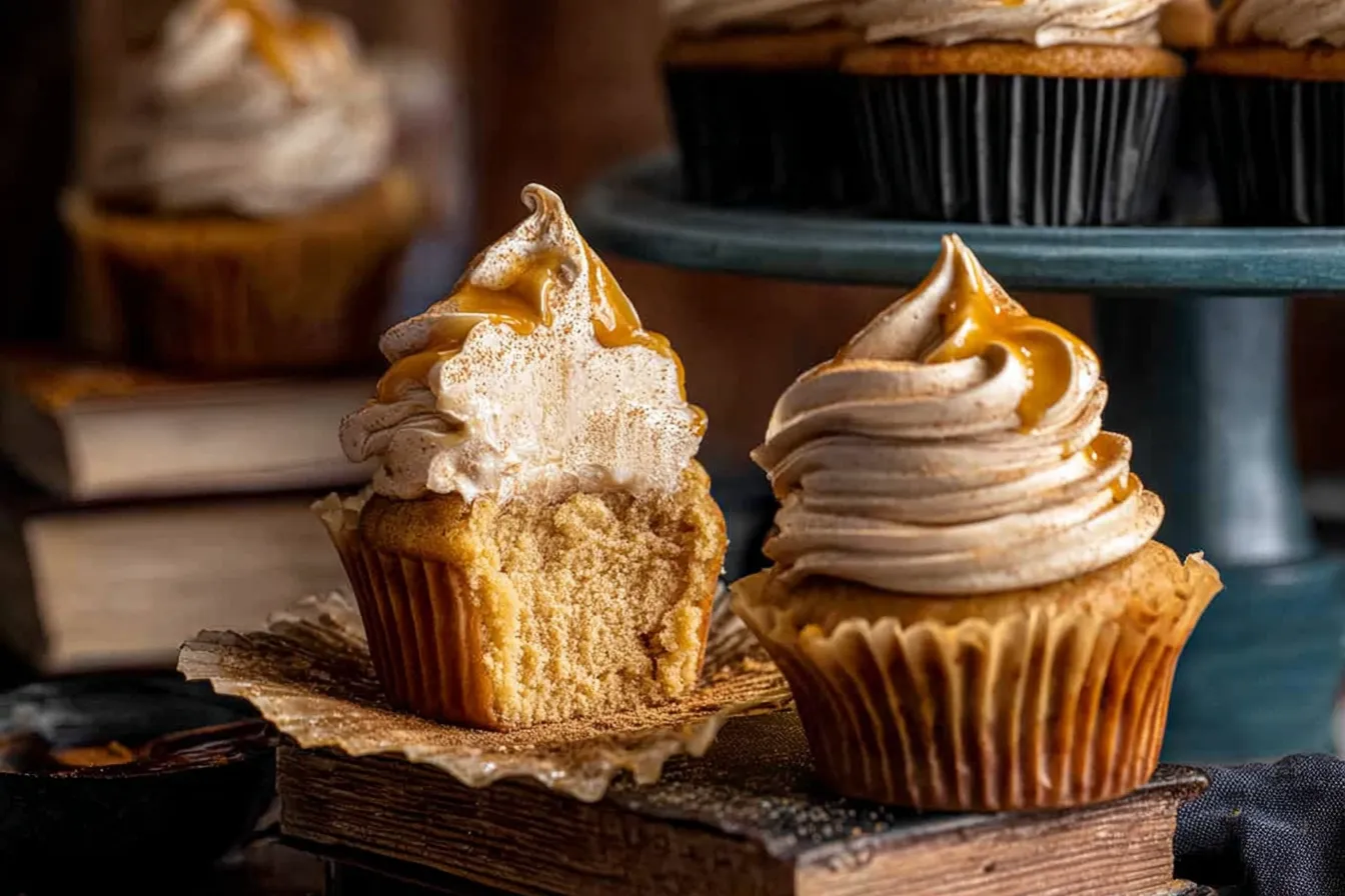 Harry Potter Butterbeer Cupcakes