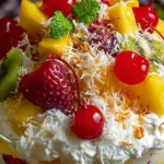 Hawaiian Cheesecake Salad - A Tropical Dessert Delight