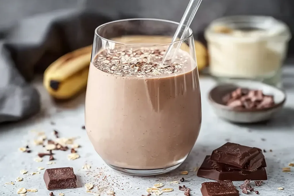 Delicious Healthy Chocolate Protein Smoothie