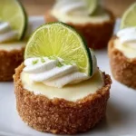 Heavenly No-Bake Mini Key Lime Pies Ready to Serve