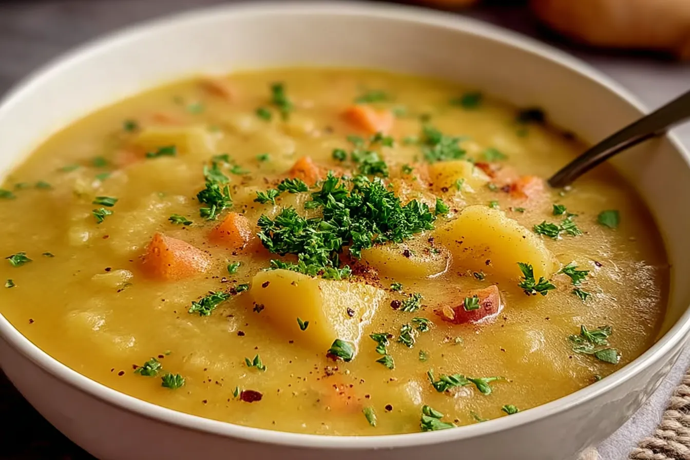 Homemade German Potato Soup