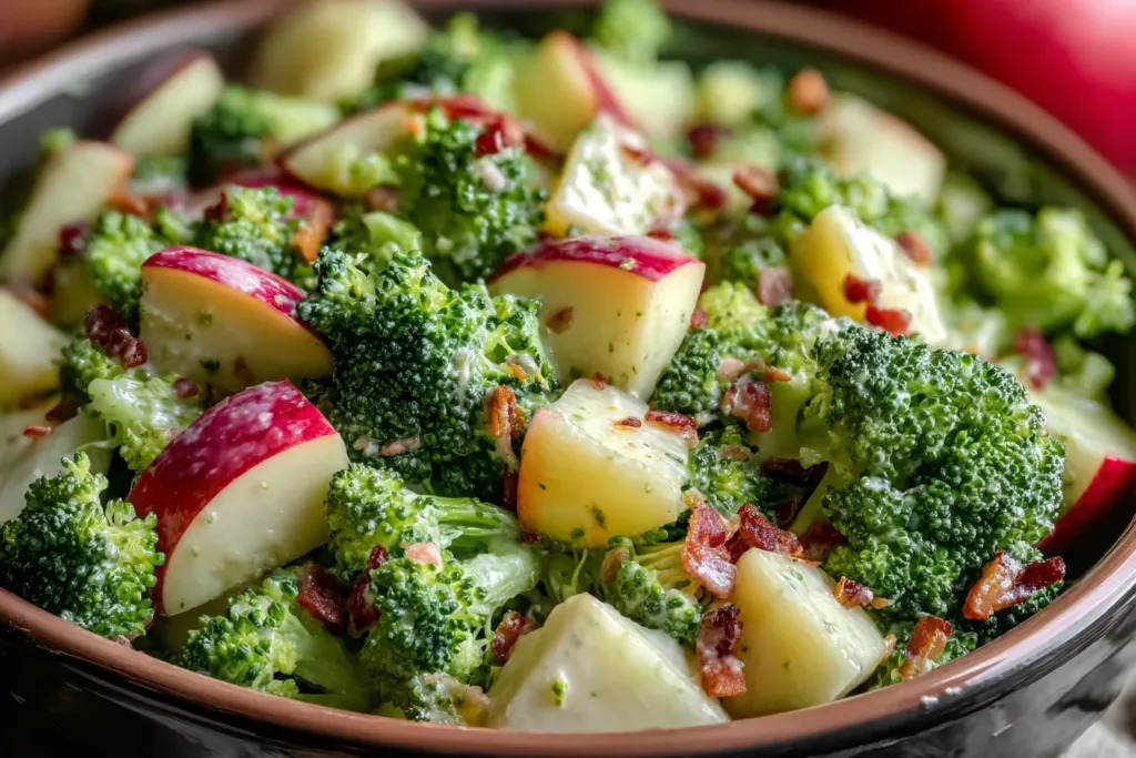 Honeycrisp Apple Broccoli Salad Loaded with Flavor