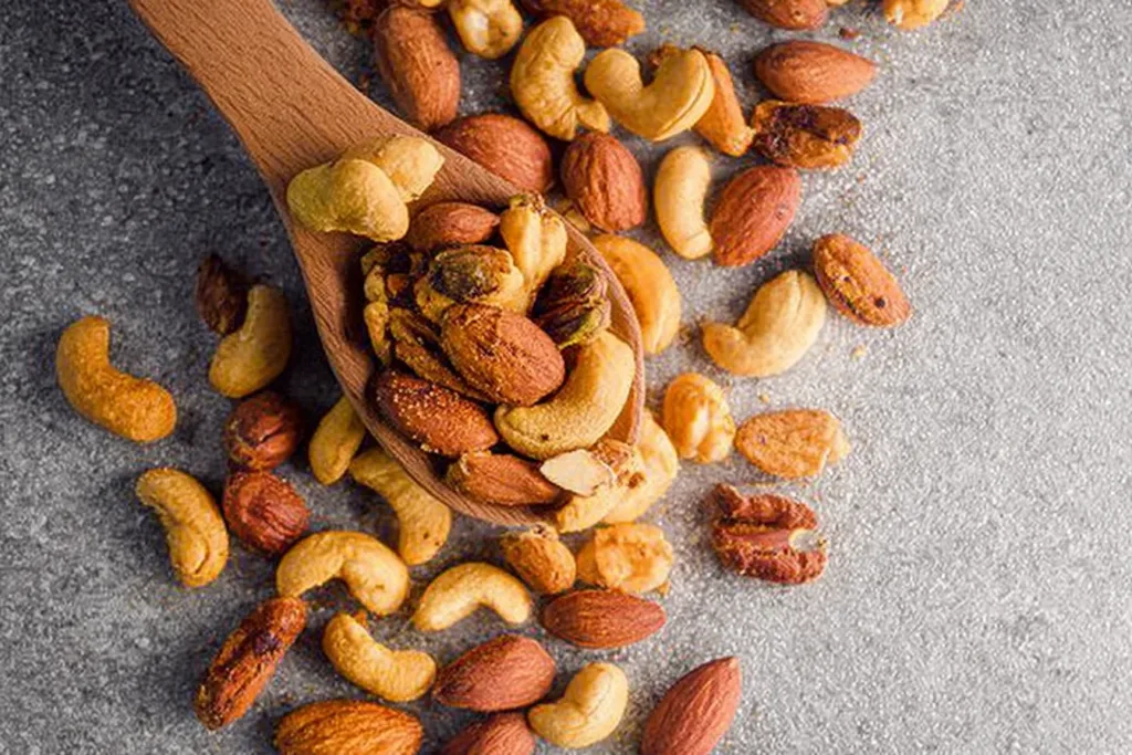 Hot Spiced Nuts in a Bowl – Perfect for Entertaining