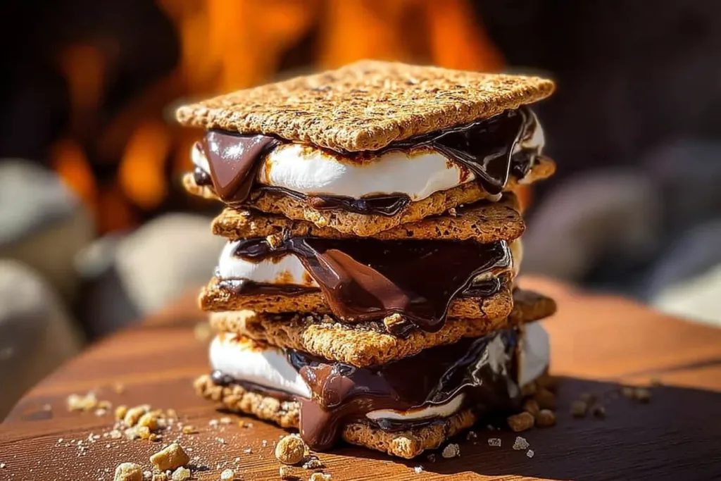 Irresistible S’mores Campfire Dessert Ready to Enjoy