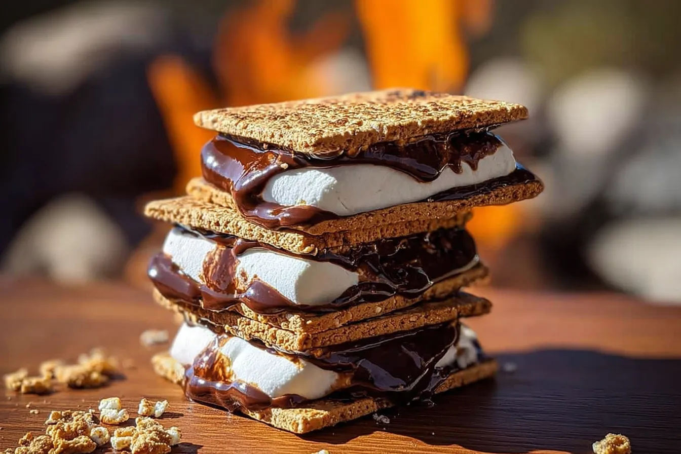 Irresistible S’mores Campfire Dessert Easy in 3 Ingredients 