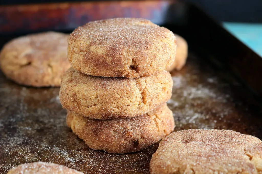 Delicious Keto Snickerdoodle Cookies on a Plate