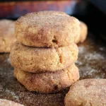 Delicious Keto Snickerdoodle Cookies on a Plate