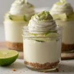 Delicious Key Lime Pie Mason Jars (No Bake)