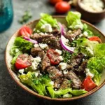 Lamb Souvlaki with Greek Salad - Deliciously Grilled