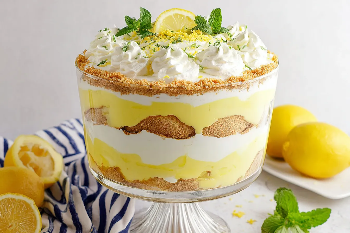 Lemon Lush Trifle 