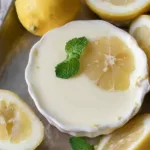 Lemon Posset Dessert in Elegant Glasses