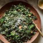 Lemony Parmesan Kale Salad - Fresh & Zesty