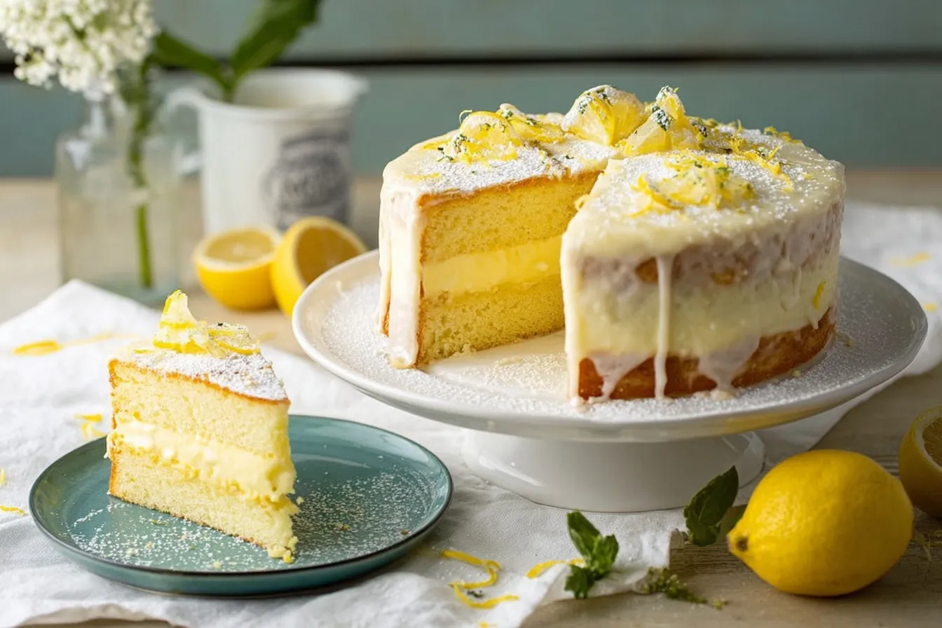 Limoncello Mascarpone Cake