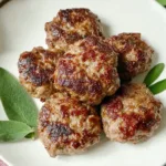 Maple Sage Turkey Breakfast Sausage Patties