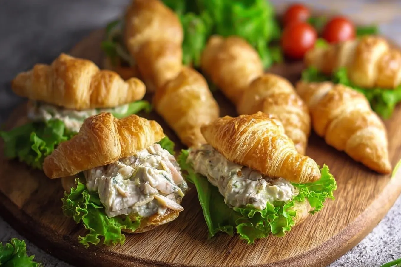 Mini Croissant Sandwiches