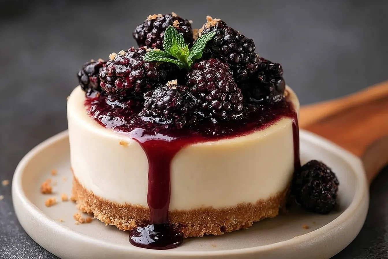 Mulberry Cheesecake – Creamy & Fruity Perfection 