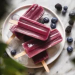 Delicious Mulberry Honey Popsicles Ready to Enjoy
