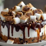 No Bake Smores Ice Cream Cake – Delicious No Bake Dessert