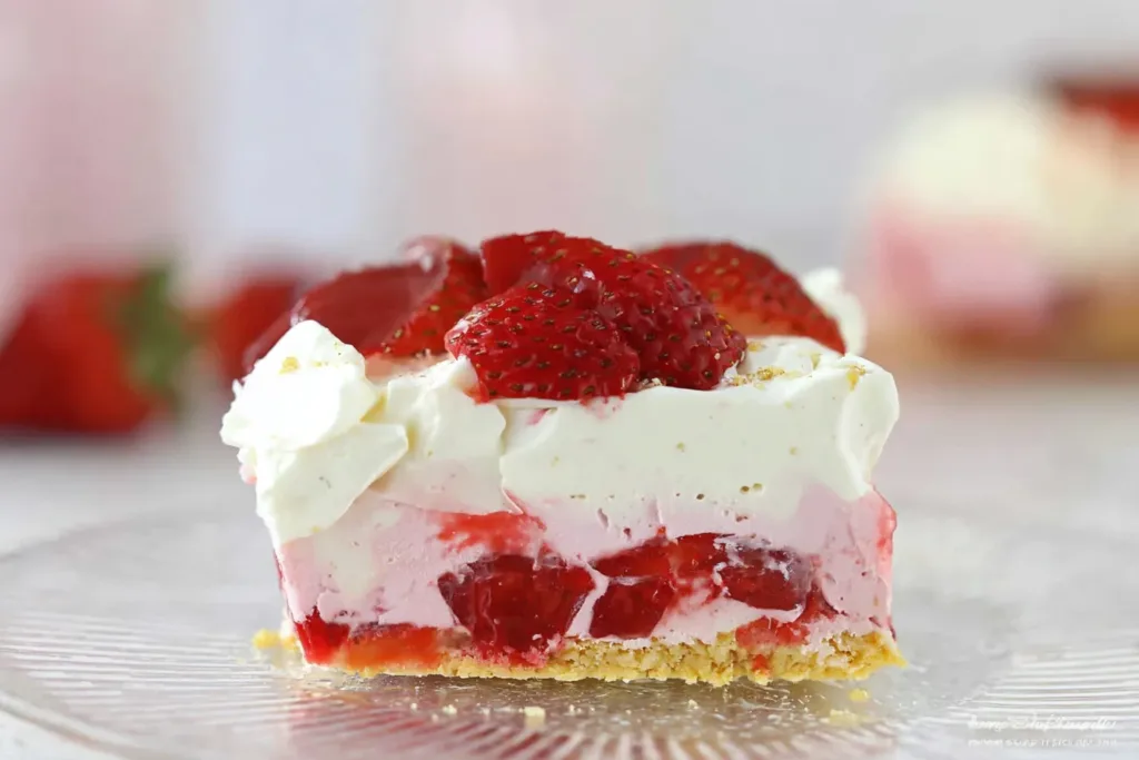 No-Bake Strawberry Delight Dessert