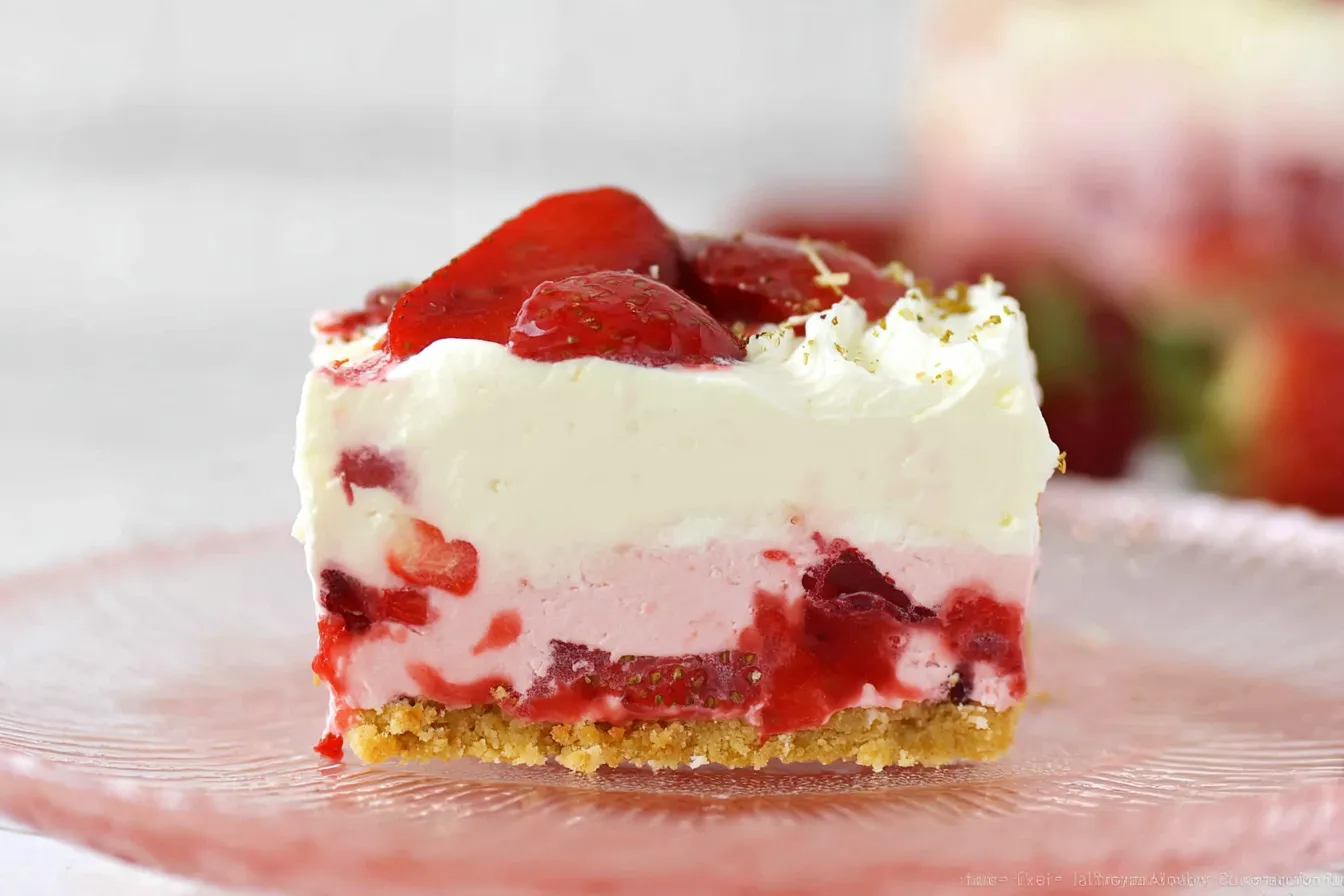 No-Bake Strawberry Delight