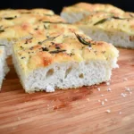 Delicious Parmesan Rosemary Focaccia Bread Freshly Baked
