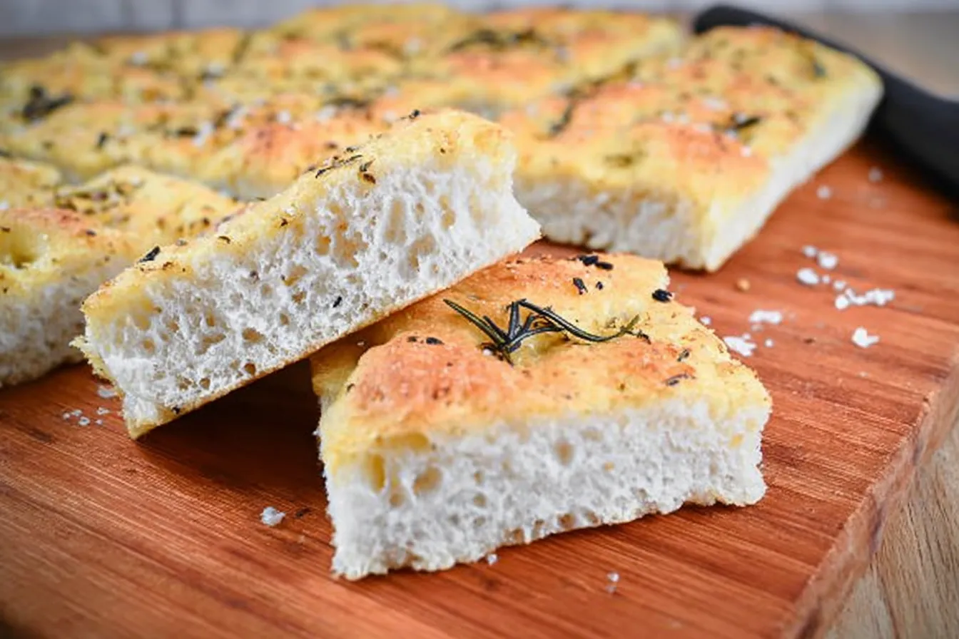 Parmesan Rosemary Focaccia Bread