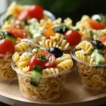 Pasta Salad Cups Ready to Impress Your Guests