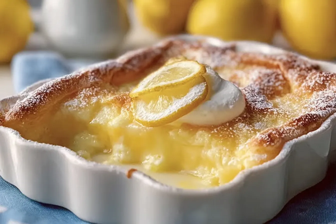 Paul Hollywood’s Favorite One-Bowl Lemon Dessert