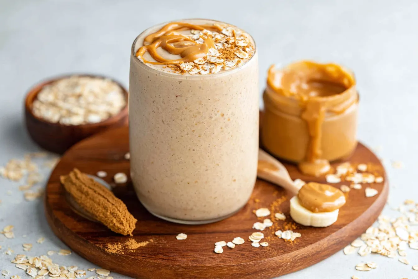 Peanut Butter Oatmeal Smoothie 