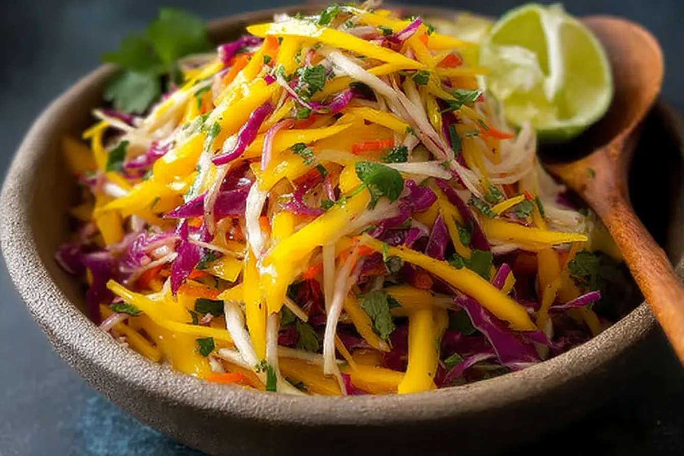 Quick And Easy Mango Slaw: A Fresh Weeknight Favorite 